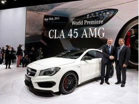"Заряженный" седан Mercedes CLA 45 AMG обойдется в $47 450