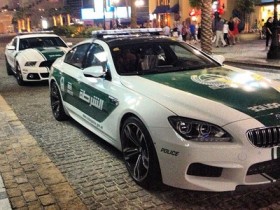 Гараж дубайской полиции пополнился «Мустангом» и BMW M6