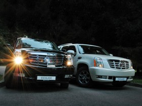 Cadillac представляет новые модели BLS и Escalade